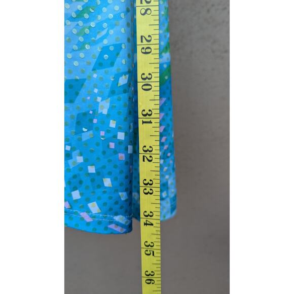 💜Asymmetrical Shiny Sequin Mermaid Dress – Iridescent Blue-Green | M - Picture 3 of 7